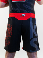 Шорты TFG Союз ММА России (Lite) детские  (черный-красный)