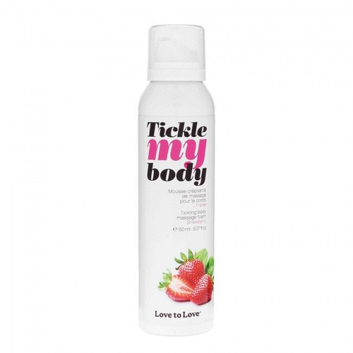 Массажная пенка Love to Love Tickle My Body, хрустящая, 150 мл