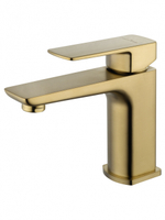 Смеситель для раковины WONZON & WOGHAND EDGE, Брашированное золото (WW-88139003-BG)