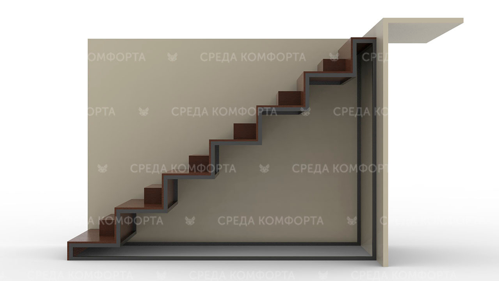 Деревянная лестница LSTN0027