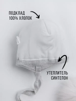 Шапка для девочки зимняя вязаная и шарф