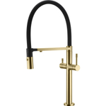 Смеситель для кухни Boheme UNO 115-MG MATT GOLD c краном для питьевой воды