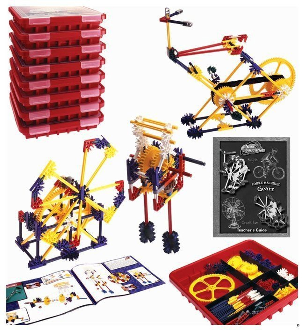 KX78606 K'NEX Education Простые машины и механизмы. Набор для класса