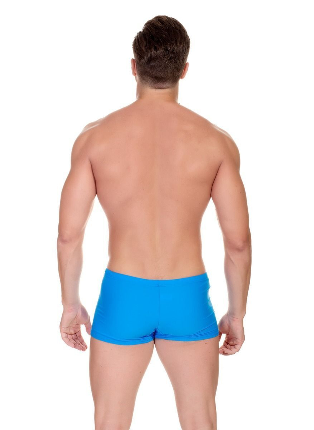 Однотонные мужские боксеры для плавания (Размер: L) (Цвет: черный)