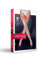 Белые чулочки медсестры с сеточку SM (2/3) (Цвет: белый)