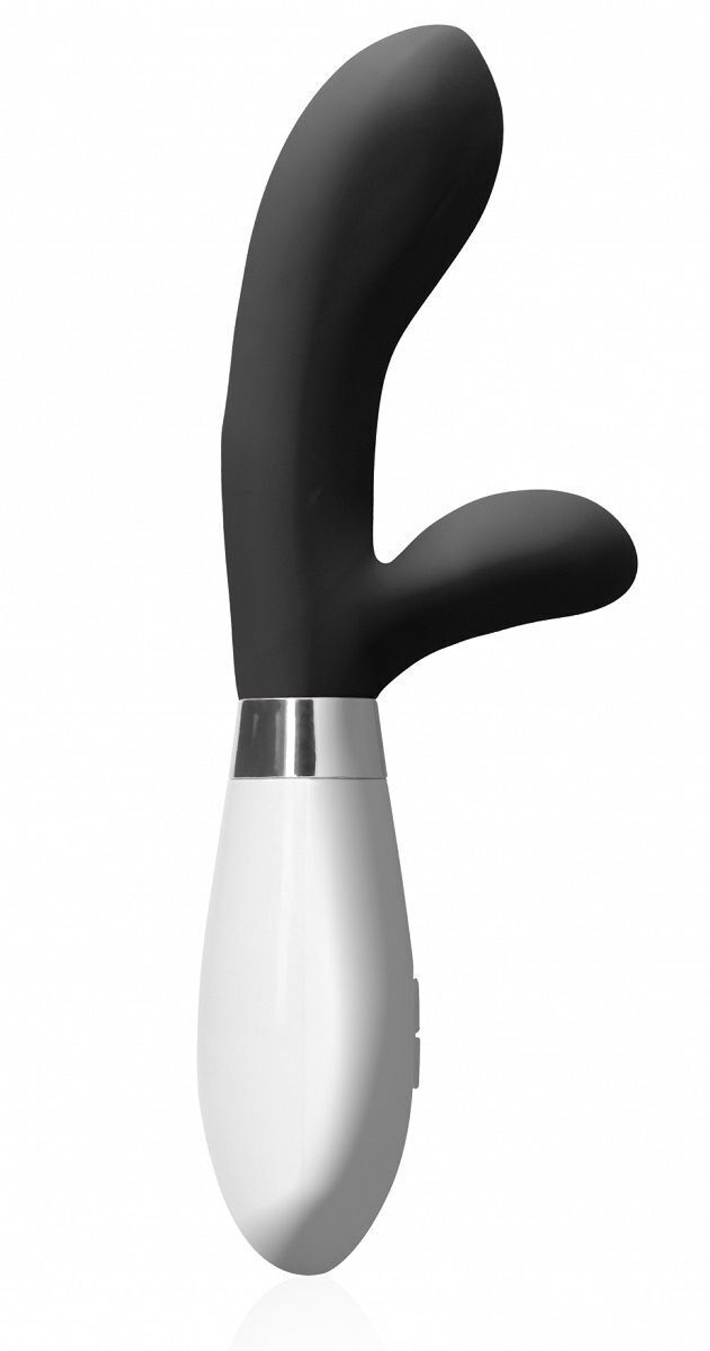 Черный вибратор-кролик Achilles - 20,5 см. (Цвет: черный)