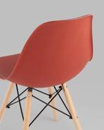 Стул Eames Style DSW терракотовый (разборный каркас)