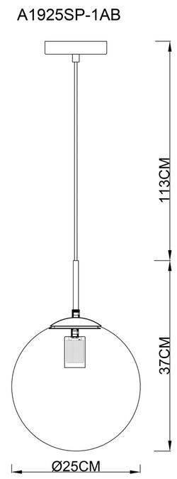 Подвесной светильник Arte Lamp