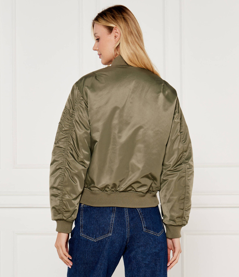 Куртка бомбер Guess Jeans - хаки(W4YL01 WG932)