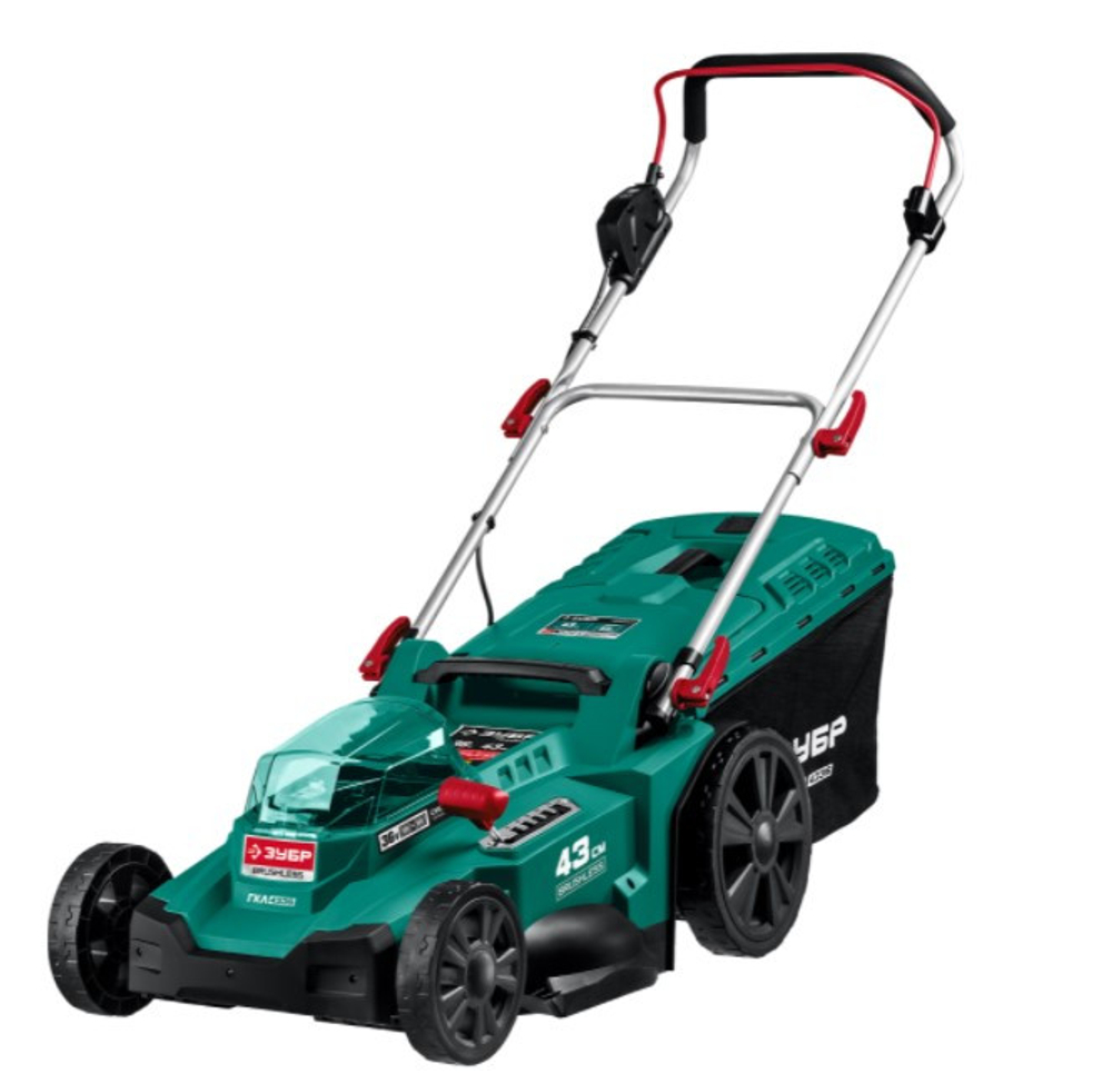 Газонокосилка аккумуляторная Зубр Мастер ГКЛ-4336