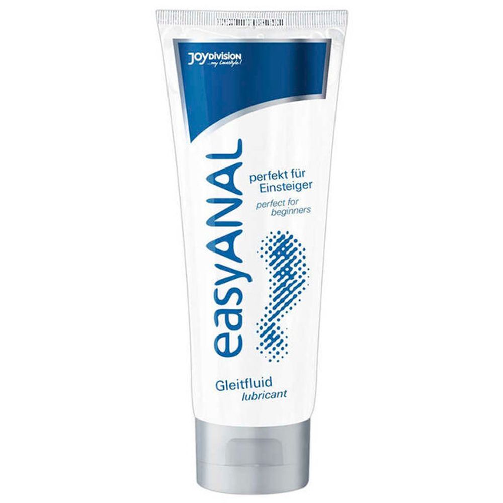 Анальная смазка на водно-силиконовой основе Easy Anal (80 мл.) (Цвет: прозрачный)