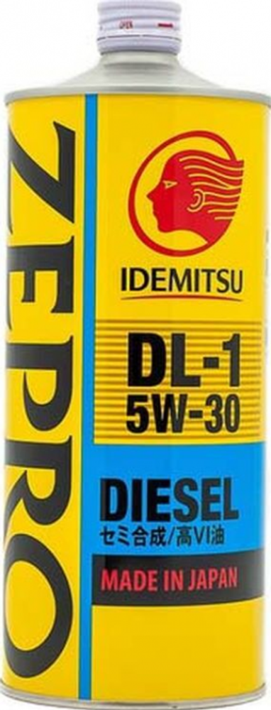 Масло моторное полусинтетическое Idemitsu Zepro Diesel DL-1 5W30 1 л 2156001