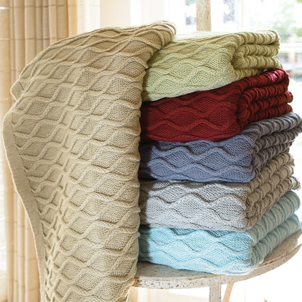 Плед 130x170 Casual Avenue Springfield коричневый фото