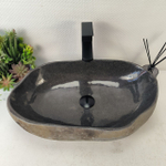 Раковина из речного камня RS-65314 53*35*15 0862