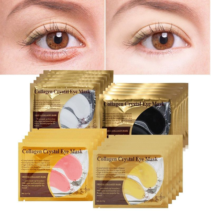 Патч Коллагеновый Антивозрастной красный Collagen Crystal Eye Mask, 6 г