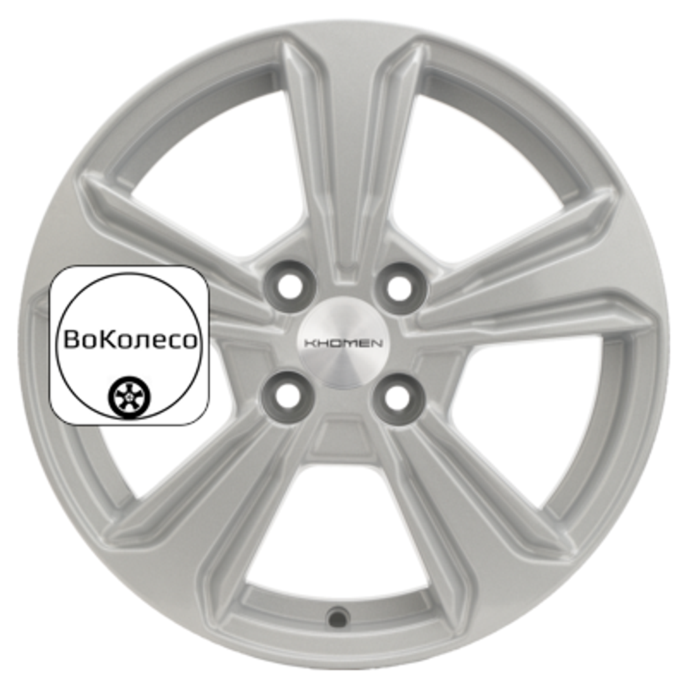 6x15/4x100 ET48 D54,1 KHW1502 (Rio/Solaris) F-Silver Khomen Wheels