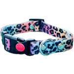 Ошейник леопардовый из Биотана для собак , ширина 20 мм, длина 30-40 см