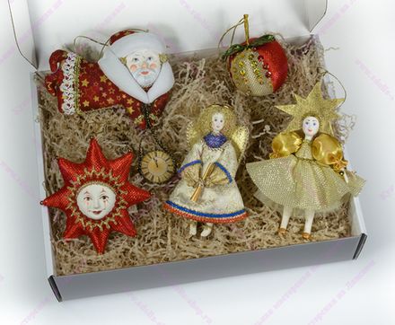 Набор ёлочных игрушек Новогодний №7