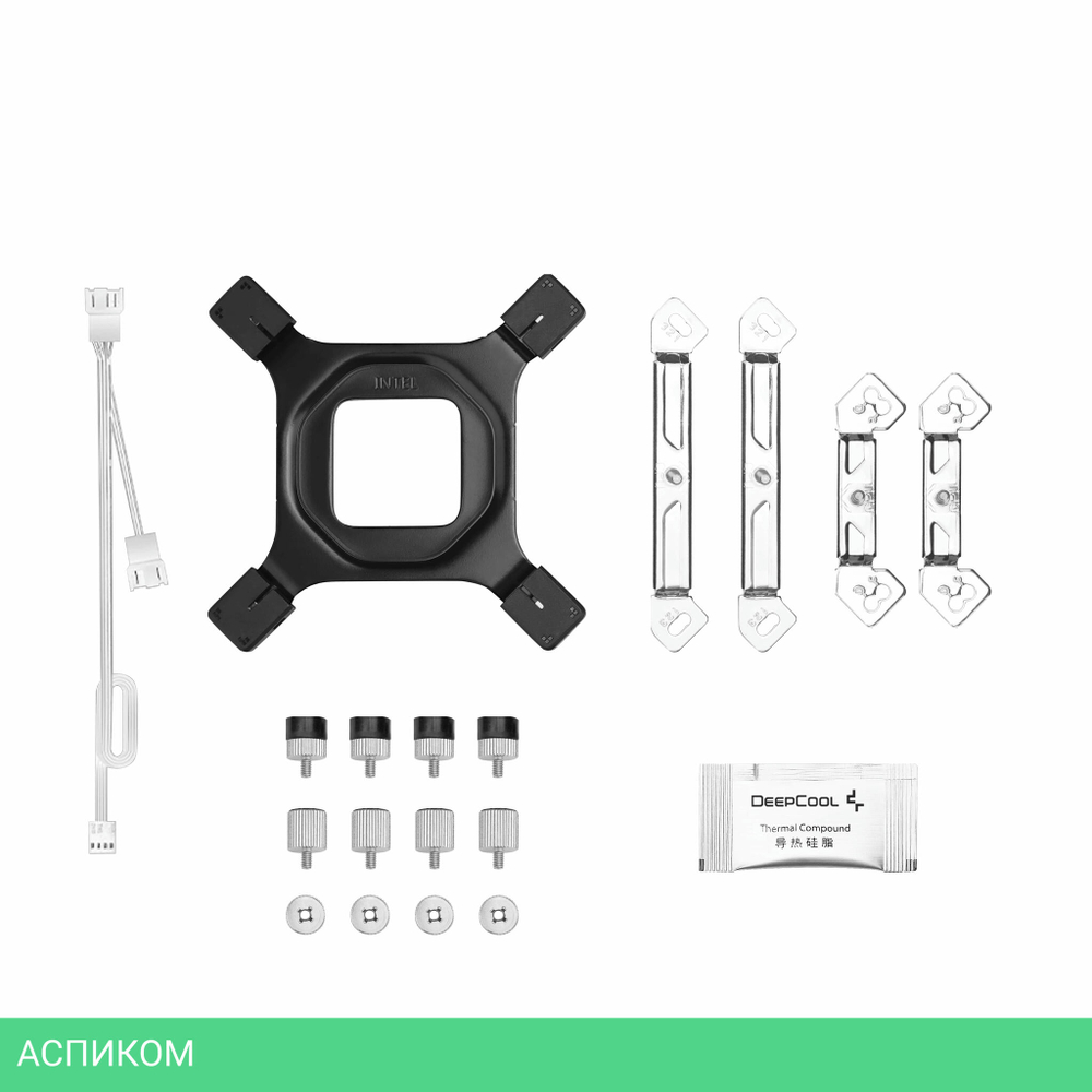 Кулер для процессора DeepCool AG620 Digital WH ARGB (R-AG620-WHADMN-G-2)