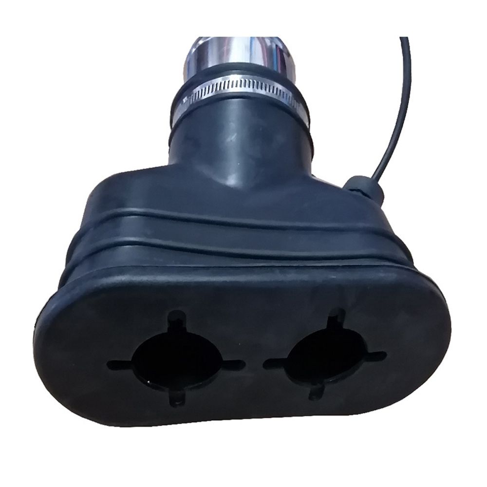 KraftWell (KRW-EN-76D) Насадка газоприемная овальная 76 мм