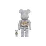 Дизайнерские игрушки BE@RBRICK MY FIRST BE@RBRICK B@BY MARBLE 100%400% 7/28cm, 4175284-619549895