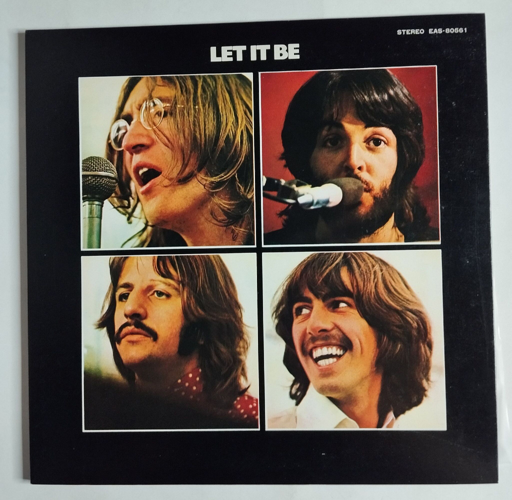 Винтажная виниловая пластинка LP The Beatles Let It Be (Japan 1976) (No Obi) Gatefold