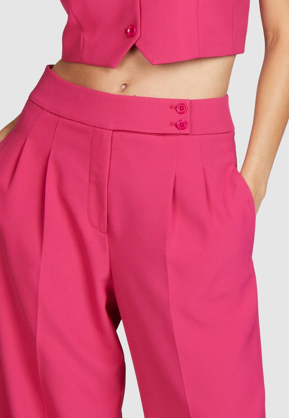 Брюки классика Marc Aurel 93225 фуксия