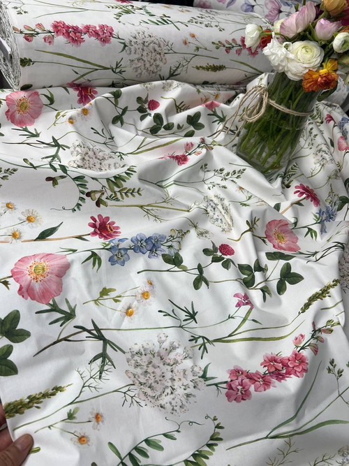 Поплин «Ботаник» вид 1