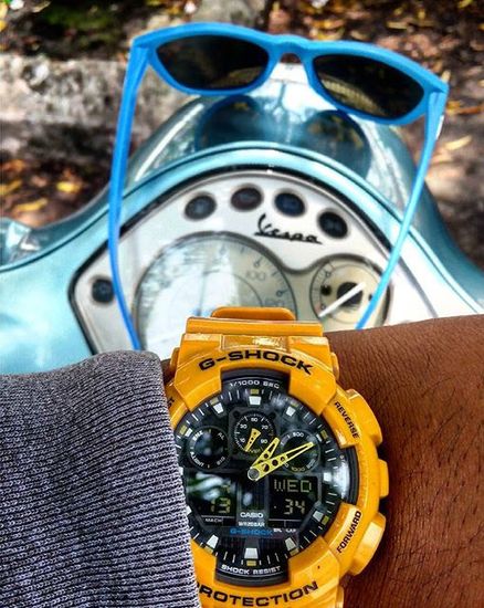 Наручные часы Casio G-Shock GA-100A-9AER