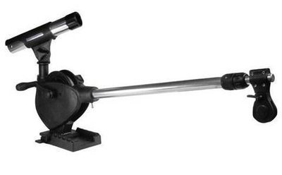 Даунриггер телескопический с держателем удочки