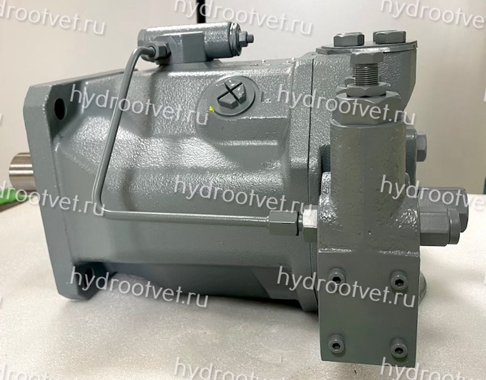 A10VSO140DFLR/31R-VPB12N00 - Насос аксиально-поршневой регулируемый с наклонной шайбой, рабочий объем 140 см3, DFLR = регулятор давления, расхода и мощности (при заказе указывается мощность электродвигателя, в величине крутящего момента), номинальное давление 280 бар