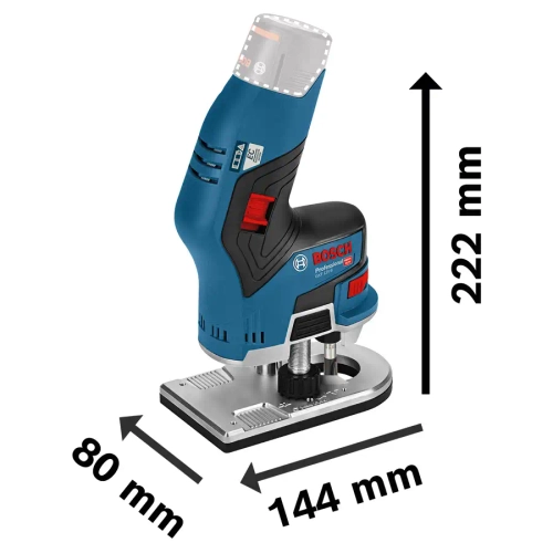 Aккумуляторный кромочный фрезер GKF 12V-8 BOSCH 06016B0000