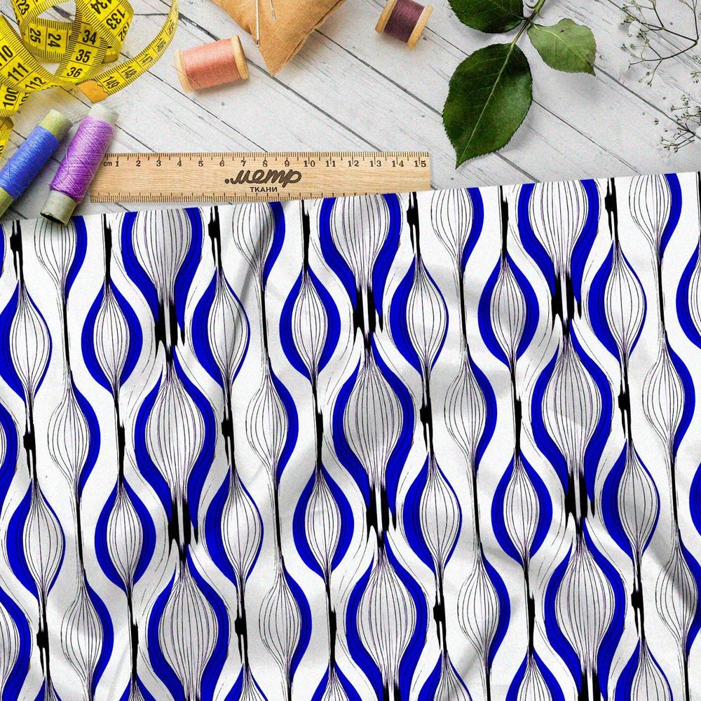 Ткань премиум флис поющий свет