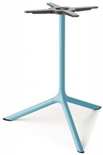 Стол ламинированный обеденный Scab Design Tripe Maxi, голубой, кортен