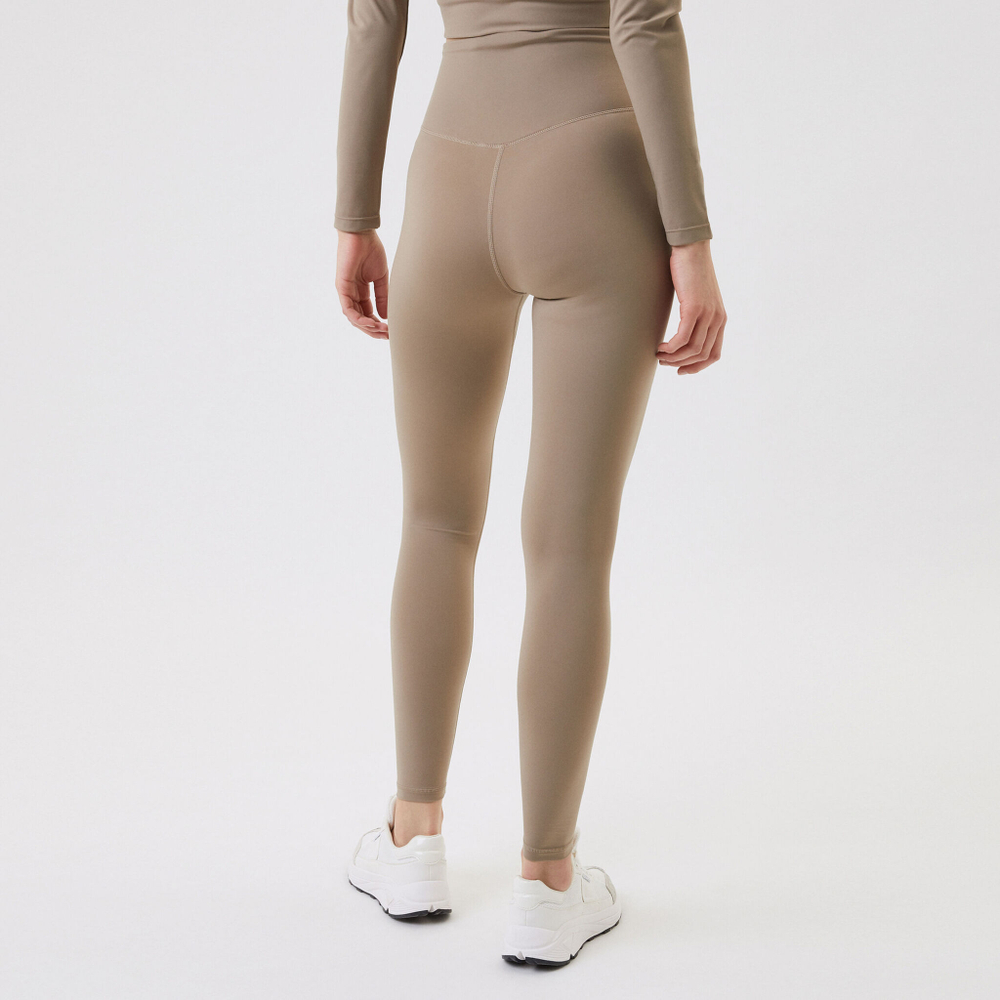 Женские теннисные брюки Björn Borg Borg Cross Tight Women - Beige