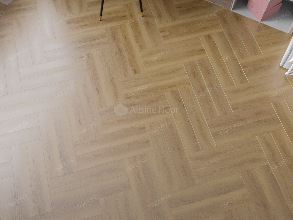 LVT плитка NORLAND LAGOM PARQUET Helig 1034-11 AlpineFloor