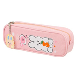 Пенал-косметичка Basir без наполнения, 22*7,5*5,5 см, серия "Зайчик и мишка", ассорти