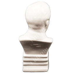 Бюст И. В. Сталина. Фарфор, бельё. Гжель. Конец XX в.