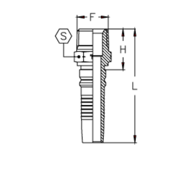 Фитинг DN 25 NPTF 1 Interlock TIEFFE