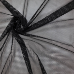 Сетка эластична ЧЕРНЫЙ "Крупная ячейка", Турция