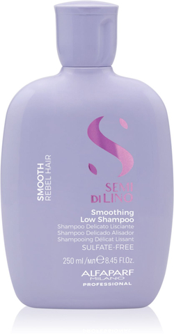 Alfaparf Milano Semi di Lino Smooth - разглаживающий шампунь для непослушных и вьющихся волос /   250  ml  / GTIN 8022297111193