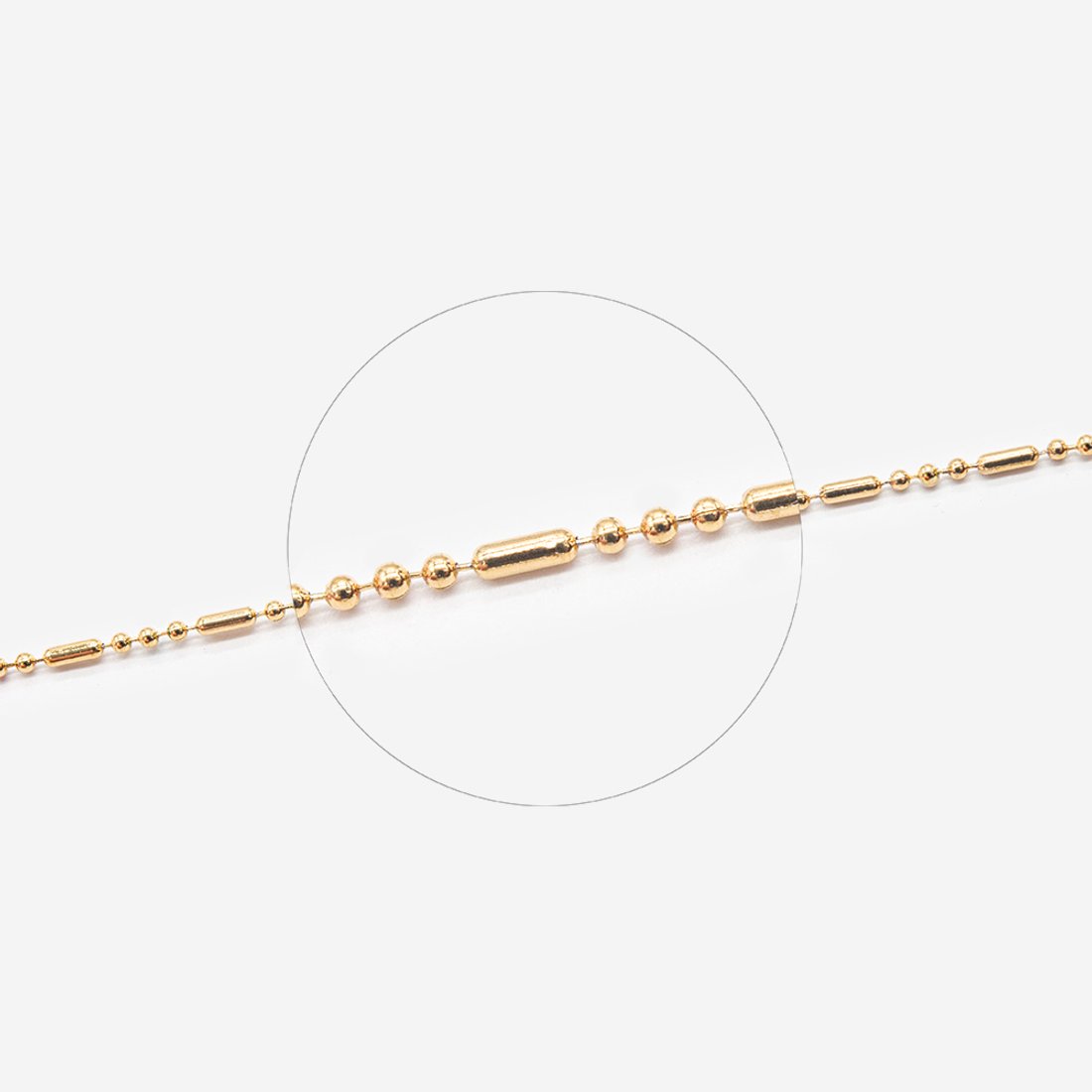 Цепь "Морзе", 1,5мм, позолота