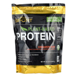 California Gold Nutrition, Sport, растительный протеин с концентратом протеина из органического коричневого риса, семенами льна и чиа, со вкусом булочки с корицей, 907 г (2 фунта)