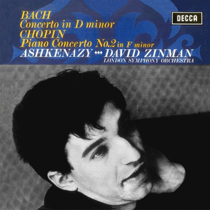Vladimir Ashkenazy, London Symphony Orchestra, David Zinman / Bach: Keyboard Concerto in D Minor, Chopin: Piano Concerto No.2 (LP)