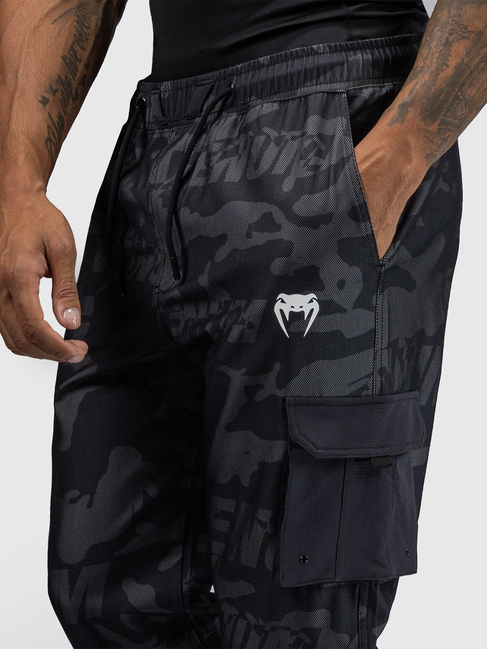 Брюки спортивные Venum Trooper Black/ Charcoal