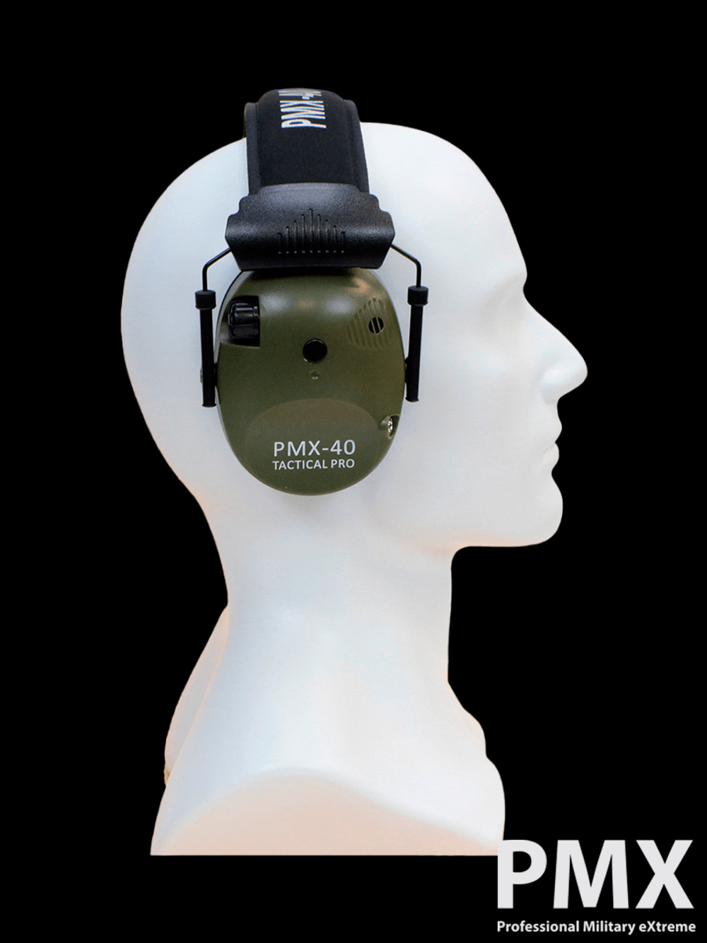 Активные наушники PMX-40 Tactical PRO. Green