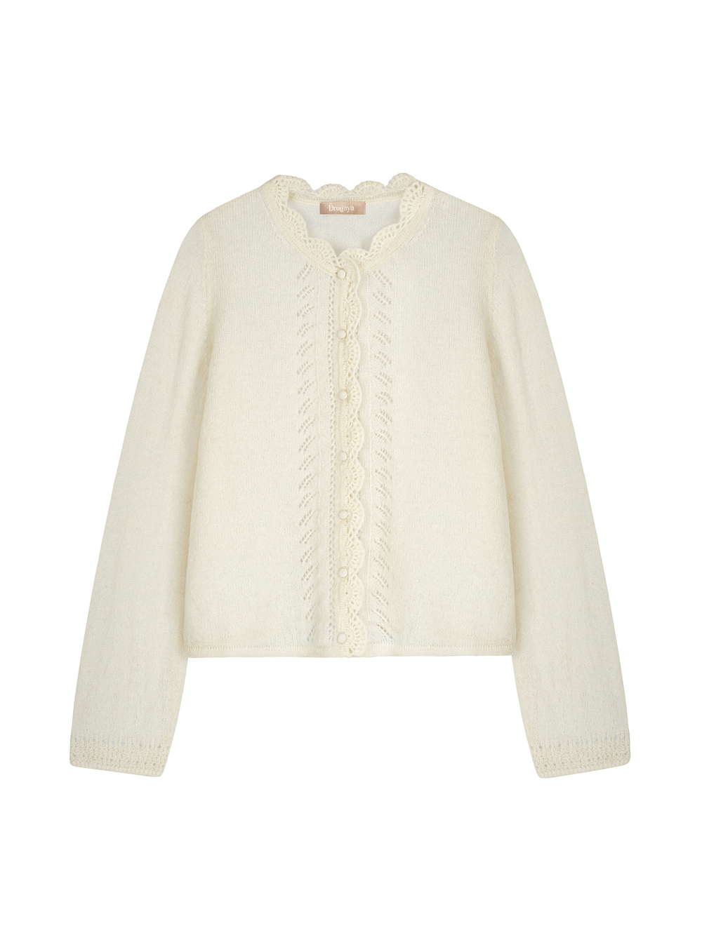 Кардиган кружевной