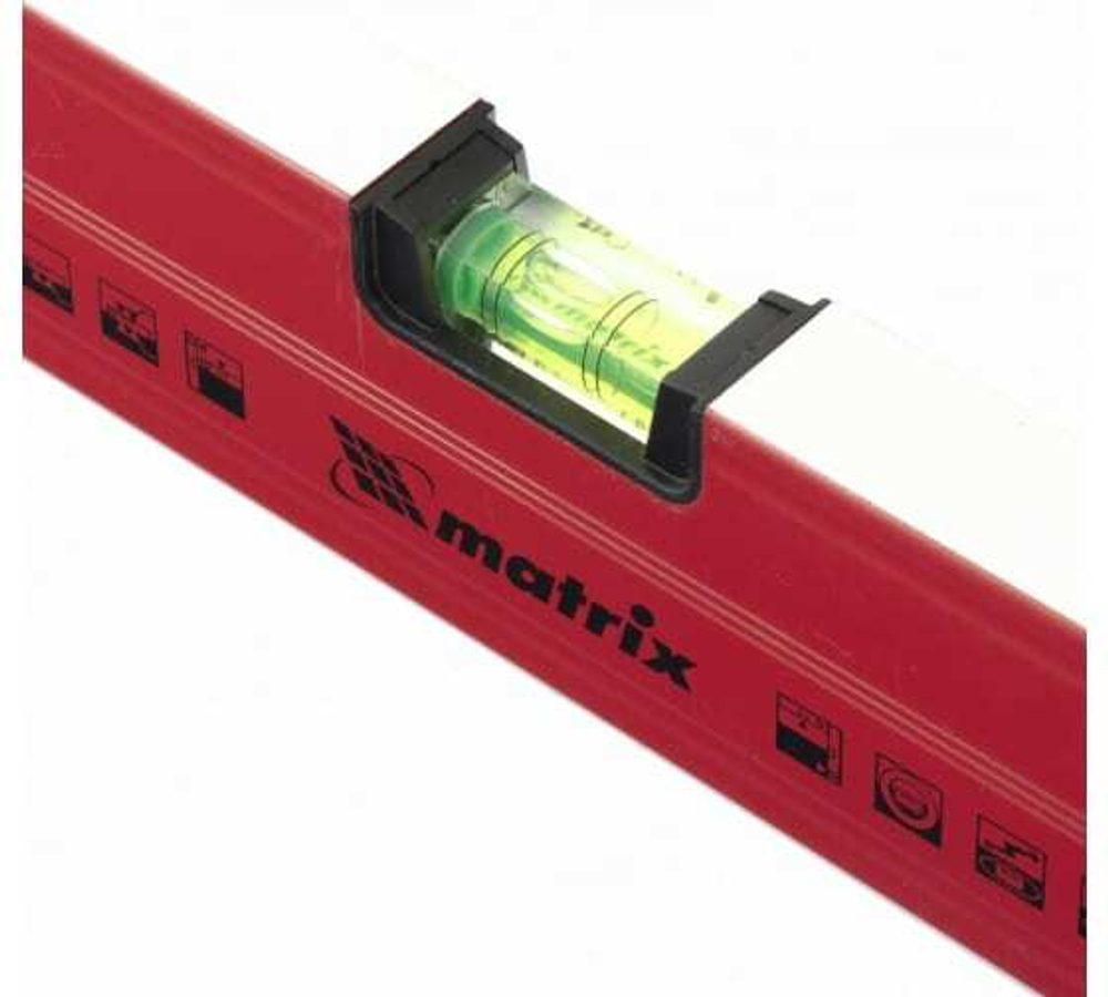 УРОВЕНЬ АЛЮМИНИЕВЫЙ MATRIX МАГНИТНЫЙ 400ММ 3 ГЛАЗКА 34704