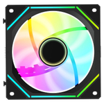 Вентилятор для корпуса Ocypus Gamma F12 UNI BK ARGB REVERSE BLADE 3 IN 1, 3x120x120x25mm, 4-PIN PWM, 800-1800 RPM, 31 DBA