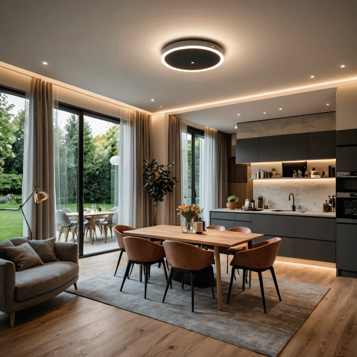 Системы умного освещения для загородного дома: автоматизация и экономия.